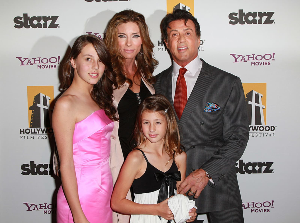 Scarlet Rose Stallone Geschwister: Ein Blick auf das Leben der Familie Stallone